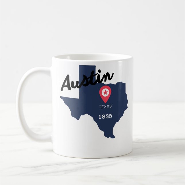 Caneca de café Austin (Esquerda)