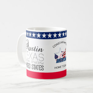 Caneca De Café Austin, Texas, Estados Unidos elegante