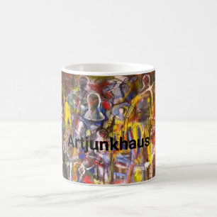 Caneca De Café Austin Underground Abstrato Hankamer Artjunkhaus