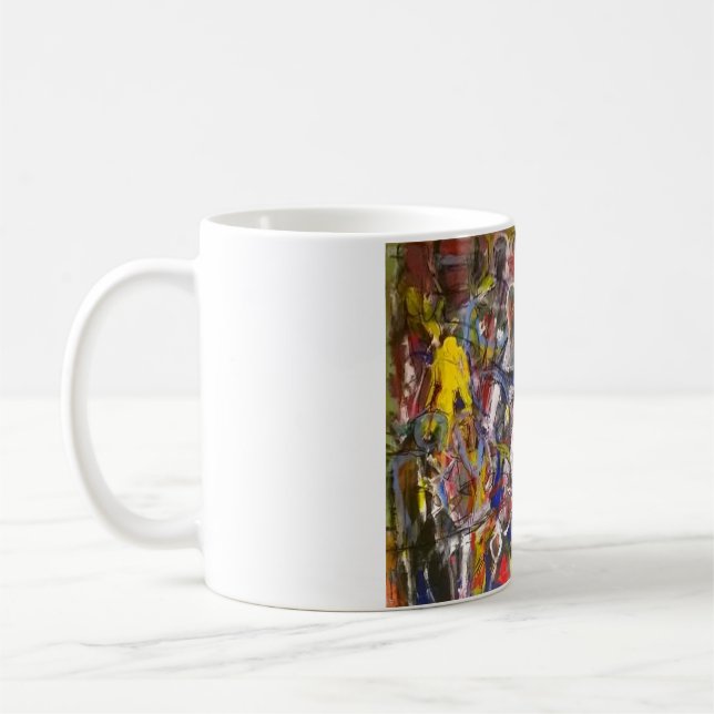 Caneca De Café Austin Underground Abstrato Hankamer Artjunkhaus (Esquerda)