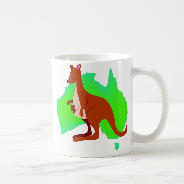 Caneca De Café Austrália (Direita)