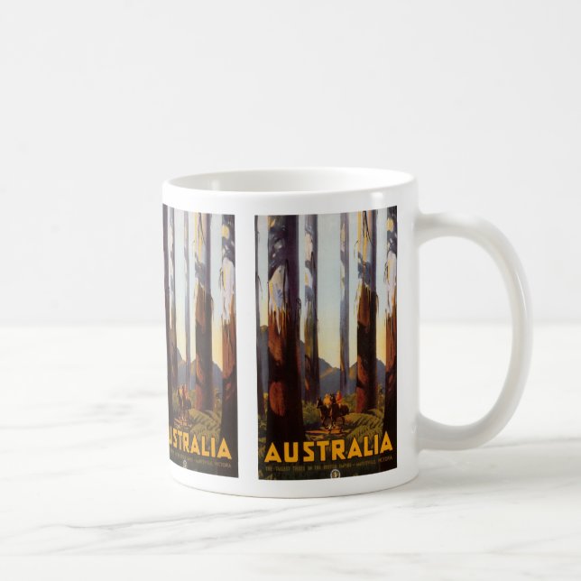 Caneca De Café Austrália (Direita)