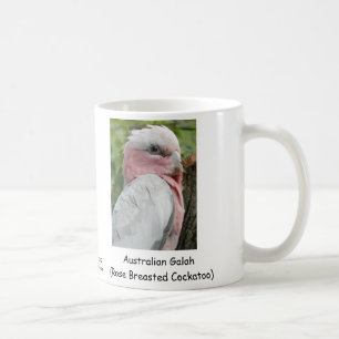Caneca De Café Australiano Galah (Cockatoo cor-de-rosa de