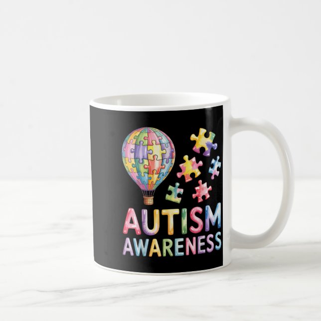 Caneca De Café Autism awareness  (Direita)