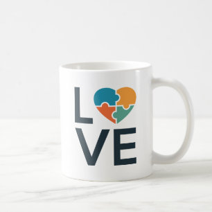 Caneca De Café Autism Love