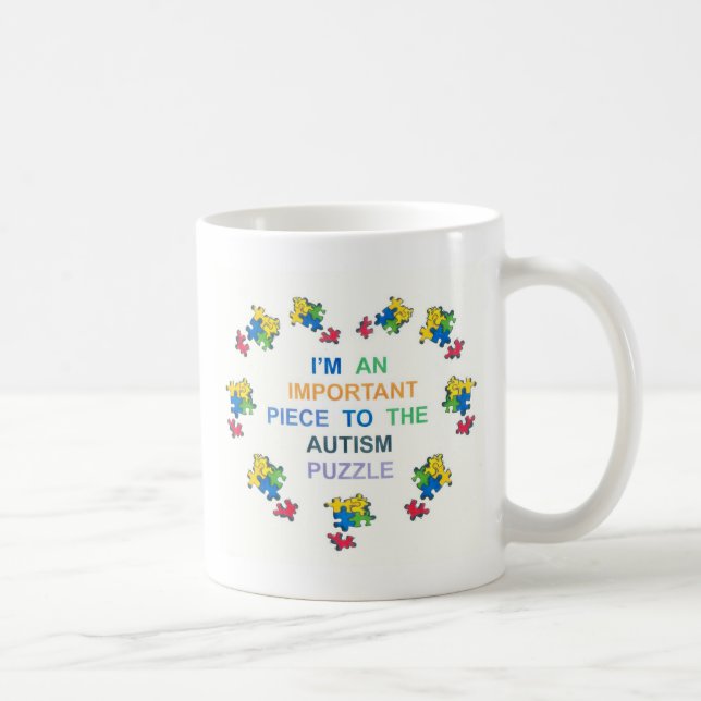 Caneca De Café Autismo (Direita)