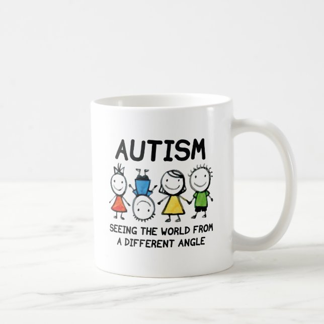 Caneca De Café Autismo (Direita)