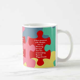 Caneca De Café Autismo Acrótico
