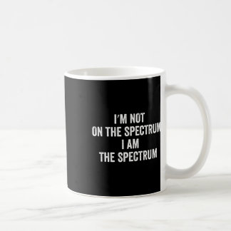 Caneca De Café Autismo Camisa Engraçada Não Estou no Espectro Eu
