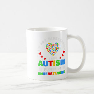 Caneca De Café Autismo Consciência Não Estou Mal Comportando Eu T