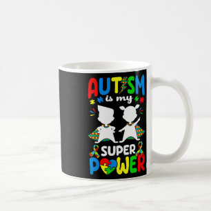 Caneca De Café Autismo É O Meu Superpoder Autista Autista Que Sup