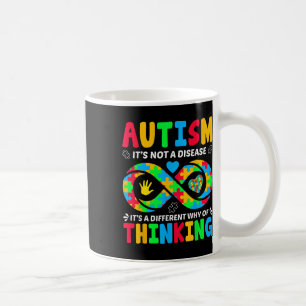 Caneca De Café Autismo Engraçado Apoio à Consciência