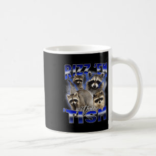 Caneca De Café Autismo Engraçado Rizz Em Com O Meme Tism Autista