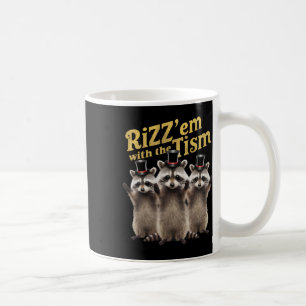 Caneca De Café Autismo Engraçado Rizz Em Com O Tismo Meme Autista