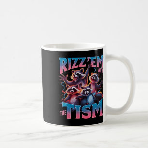 Caneca De Café Autismo Engraçado Rizz Em Com O Tismo Meme Autista