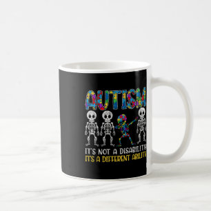 Caneca De Café Autismo Não É Uma Deficiência É Um Abilito Diferen