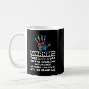 Caneca De Café Autismo Pai Pai Filho Filha Autista Criança Autism