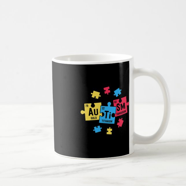 Caneca De Café Autismo Para Professores SPED Elementos de Mesa Pe (Direita)