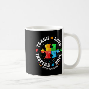 Caneca De Café Autismo Senador Ensino Ensino Adorava Esperança
