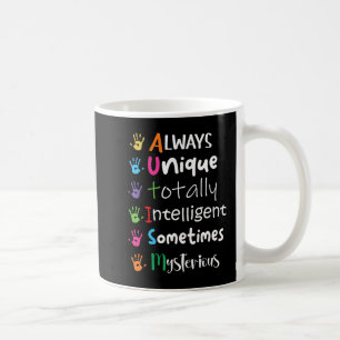 Caneca De Café Autismo Sensibilidade Camisa Sempre Tota Única