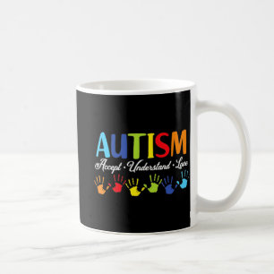 Caneca De Café Autismo Sensibilização Accept Entenda Autismo Auti