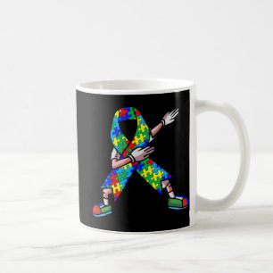 Caneca De Café Autismo Sensibilização Crianças Dabbing Quebra-cab
