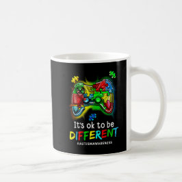 Caneca De Café Autismo Sensibilização Homens Crianças Jogo Jogo J