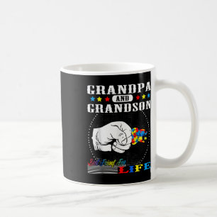 Caneca De Café Autismo Sensibilização Vovô Avô Melhor Amigo Para