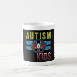 Caneca De Café Autismo um branco 325 ml Mug* branco clássico dos