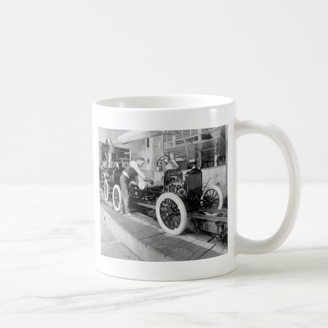 Caneca De Café Auto cadeia de fabricação, 1920 (Direita)