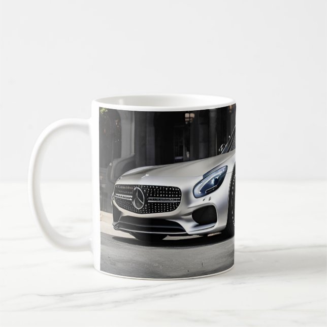 Caneca De Café AUTO CAR MG Mercedes (Esquerda)