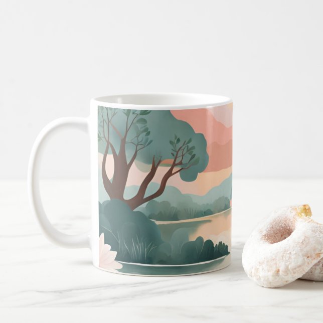 Caneca De Café Autoamor e empoderamento (Com Donut)