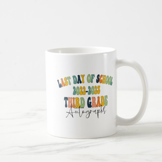 Caneca De Café Autográficos 2023 do 3º ano da escola (Direita)