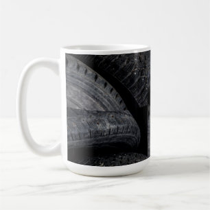 Caneca De Café Automotive Cars - Viagens em Black Road
