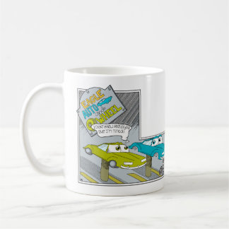 Caneca De Café Automóvel e Roda