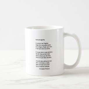 Caneca De Café Autopsicografia - Fernando Pessoa