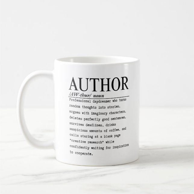 Caneca De Café Autor (Esquerda)