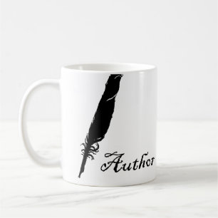 Caneca De Café Autor e Quill