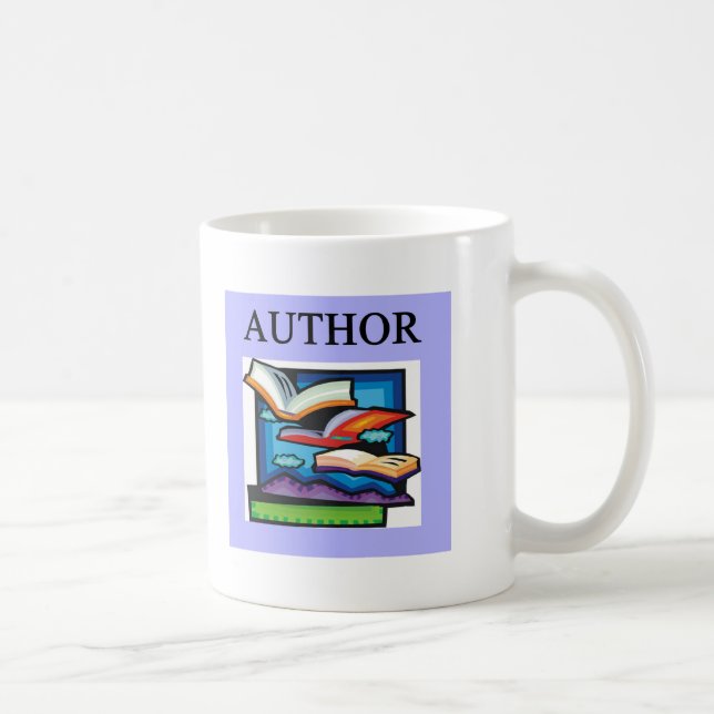 Caneca De Café AUTORES e escritores (Direita)