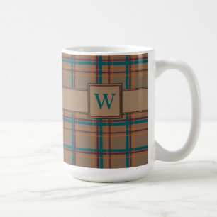 Caneca De Café Autumn Chic Xadrez Mug