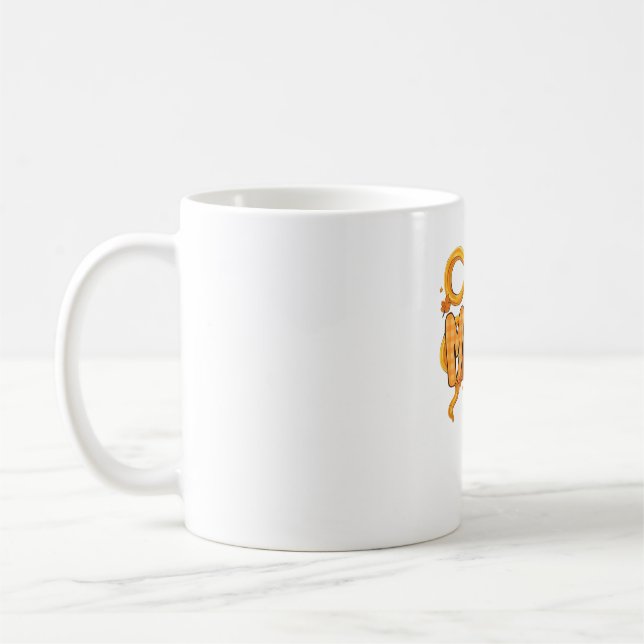 Caneca De Café Autumn Coquette Mama - Cozy Fall Aestética com Bo (Esquerda)