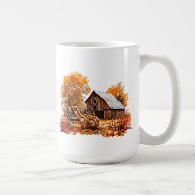 Caneca De Café Autumn/Fall Mug (Direita)