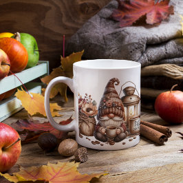 Caneca De Café Autumn Gnomo Fall