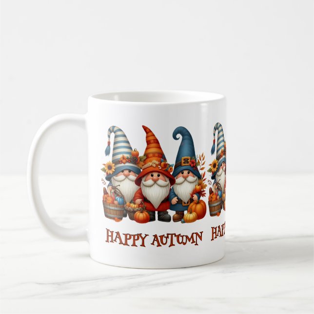 Caneca De Café Autumn Gnomos Mug (Esquerda)