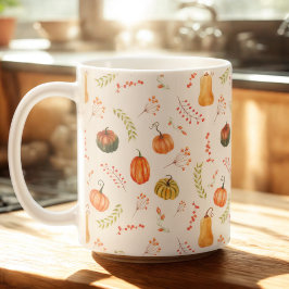 Caneca De Café Autumn Harvest Pumpkin