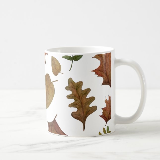 Caneca De Café Autumn leaves (Direita)
