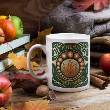 Autumn Magic Vintage Style Mug