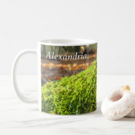 Caneca De Café Autumn Moss no Sol Ouro - Personalizado