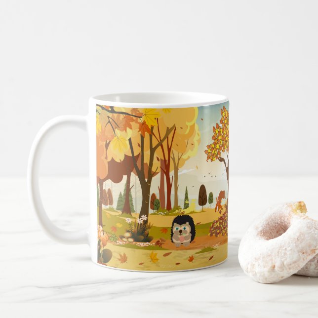 Caneca De Café Autumn Mug (Com Donut)
