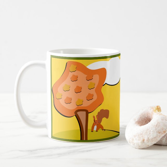 Caneca De Café Autumn Mug (Com Donut)